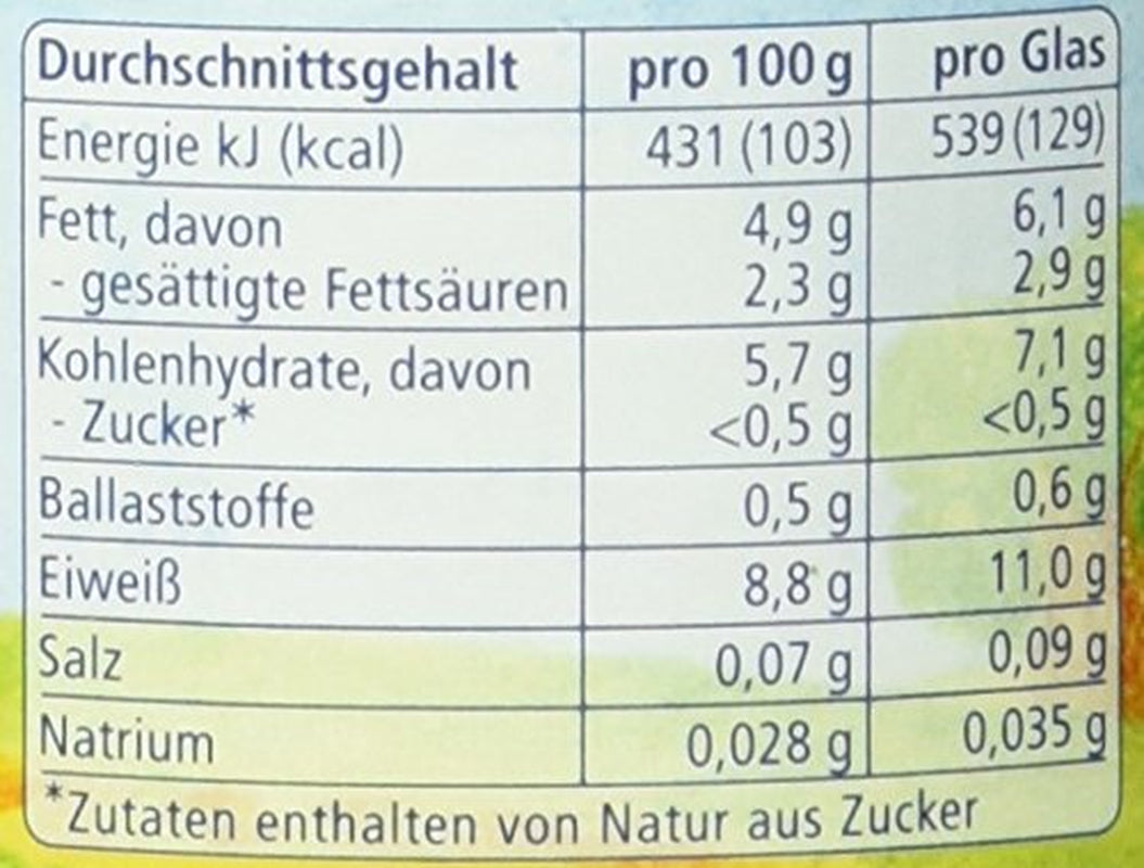 Tillagad av ekologiskt nötkött, 125 g