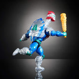 Masters of the Universe Origins Turtles of Grayskull Mekaneck Reptilkrig rörlig actionfigur, tonårsmutantninja och MOTU Crossover Hero Toy, JBN00, [Multicolor] Actionfigurer Naty Shop