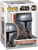 Funko Pop! Vinyl: Star Wars: The Mandalorian S9 - Vinyl samlarfigur - Presentidé - Officiell handelsvara - Leksak för barn och vuxna - TV-fans - Modellfigur för samlare och utställningar Actionfigurer Naty Shop Standardtitel