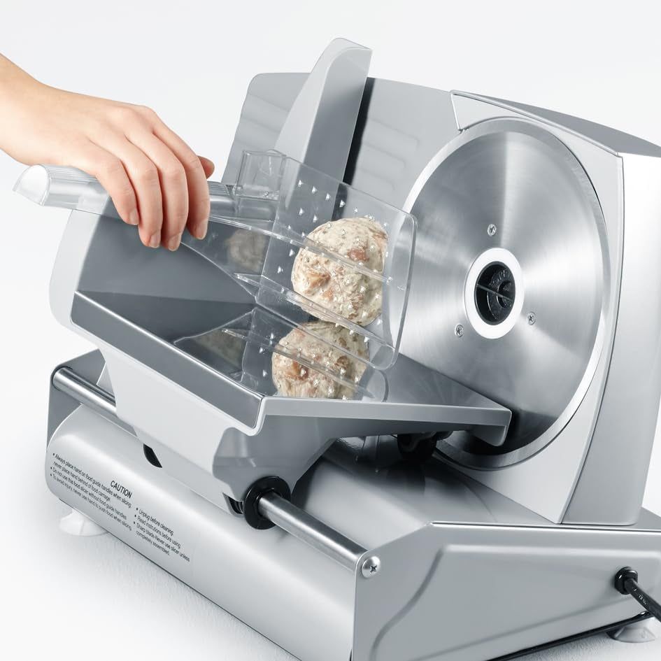 SEVERIN Multifunktionell skivare för bröd, korv eller riven ost och Naty Shop Slicers