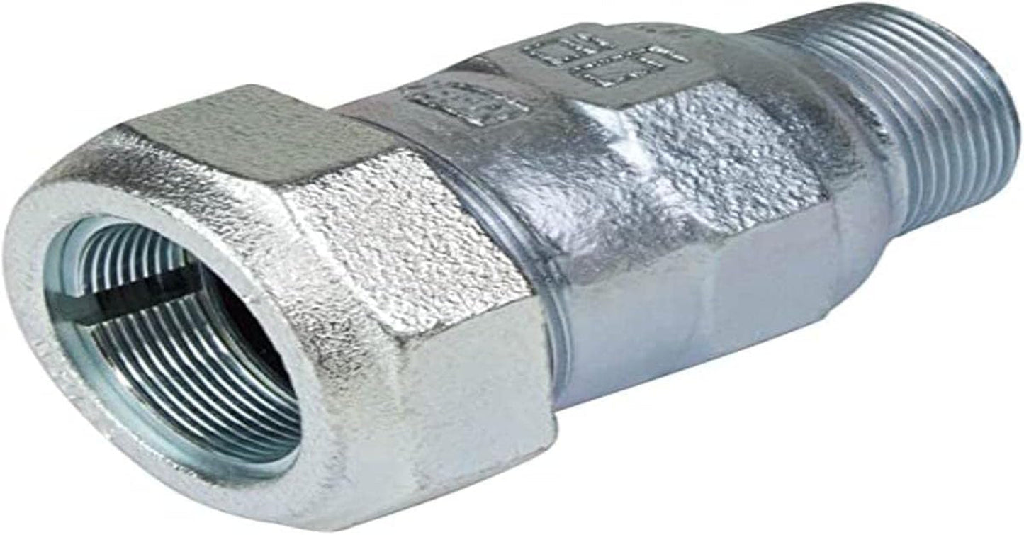 Formbar gjutjärnsklämmanslutning A, 3/4 tum x 26,9 mm, 01.150.00.02