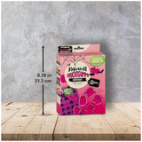 HEITMANN KREATIV - Creative Halloween Frukttuggummi Set - Växtbaserade pulverfärgämnen - Rosa - DIY Ghost Shape Frukttuggummin med hallonsmak