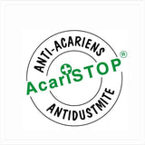 Acaristop påslakan Anti-kvalster och antibakteriell, vit, 240 X 260 cm Täcken och täcken Naty Shop
