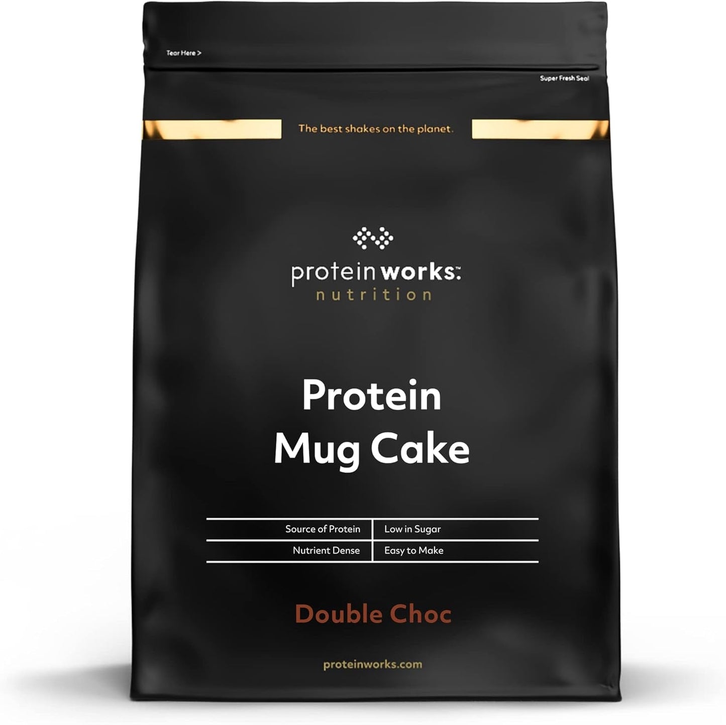 Protein Works Protein Tassenkuchen | Chokladgrädde | Dieser Köstliche Nachtisch Ist Sehr Protein- Und Ballaststoffreich| 500G Blandning för bakning och matlagning Naty Shop Schokocreme 500 G (1Er Pack)