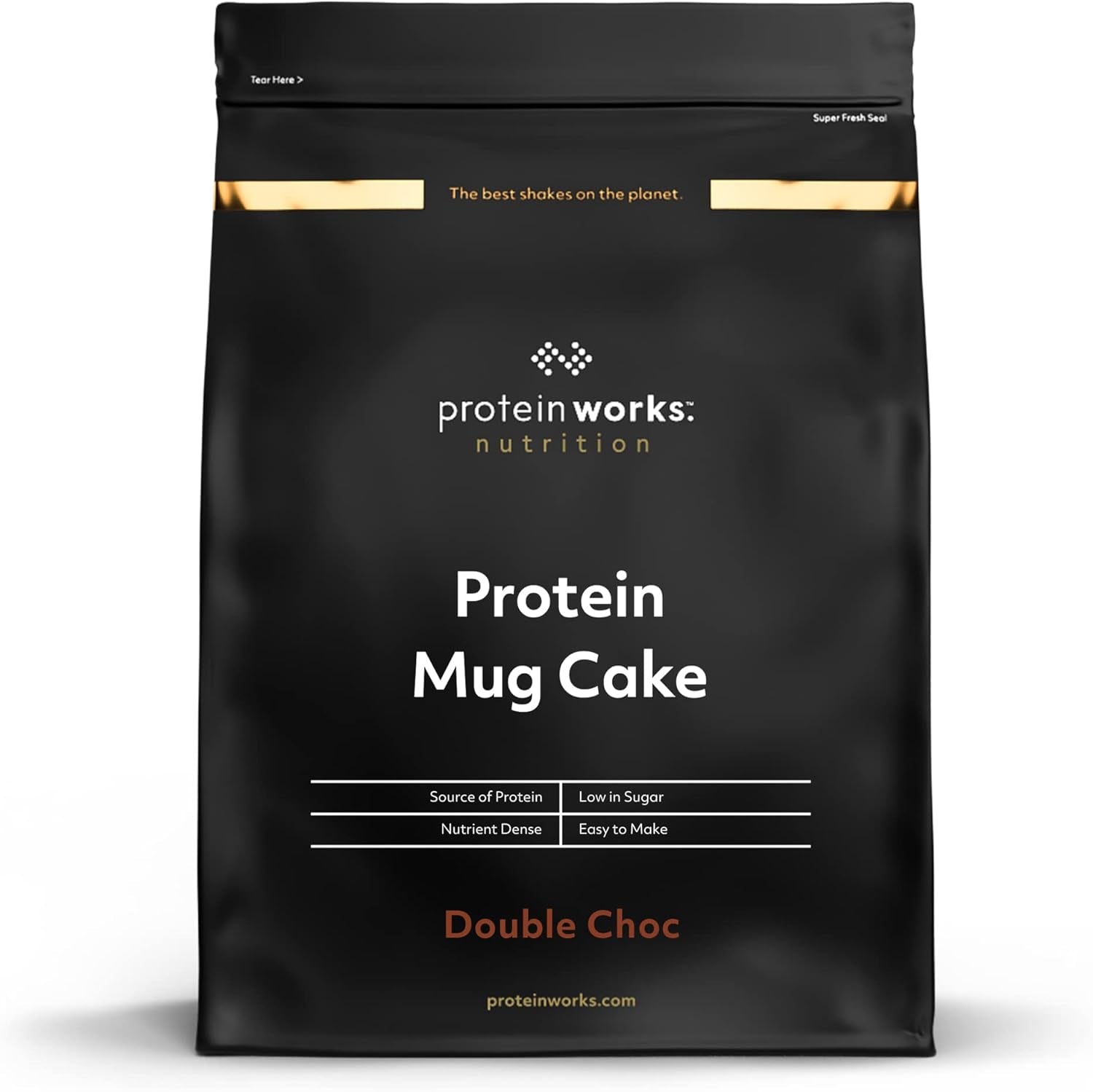 Protein Works Protein Tassenkuchen | Chokladgrädde | Dieser Köstliche Nachtisch Ist Sehr Protein- Und Ballaststoffreich| 500G Blandning för bakning och matlagning Naty Shop Schokocreme 500 G (1Er Pack)