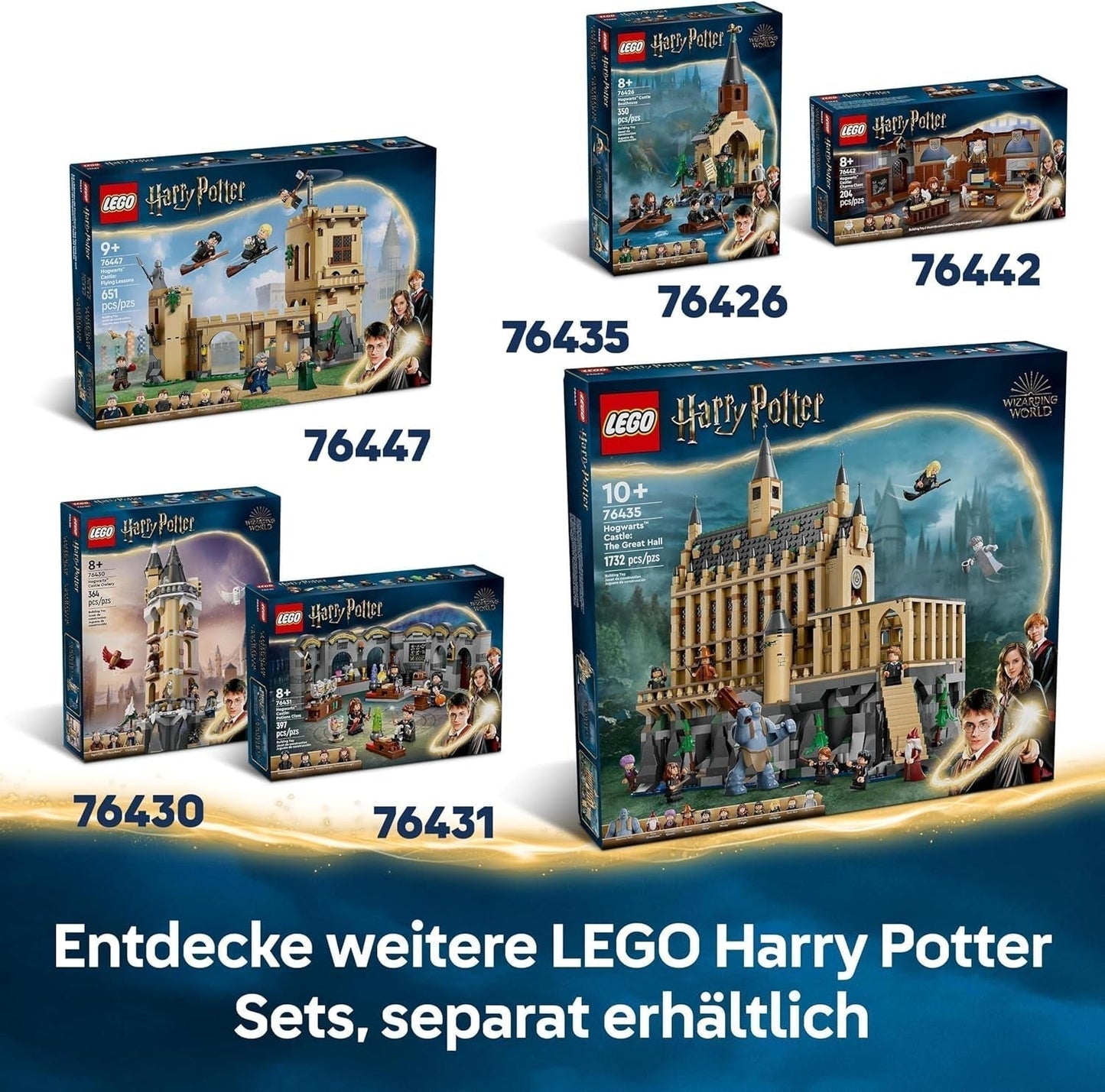 LEGO Harry Potter-äventyr med den resande riddaren Byggsats 5 minifigurer inklusive Ernie Prang, Stan Shunpike & Padfoot bussleksak för Wizarding World-fans Pojkar och flickor 8 år gamla 76446 Byggset Beuche den LEGO-Store