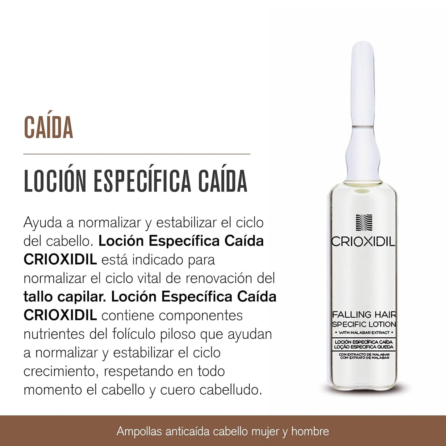 Crioxidil, speciell lotion mot håravfall Hårvård Crioxidil