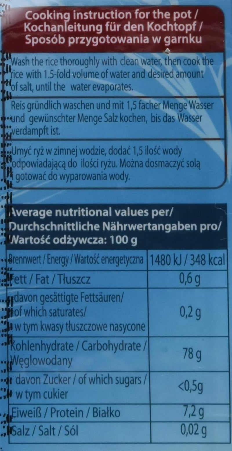 Doftande brutet ris, förpackning med 10 st (10 x 1 kg)