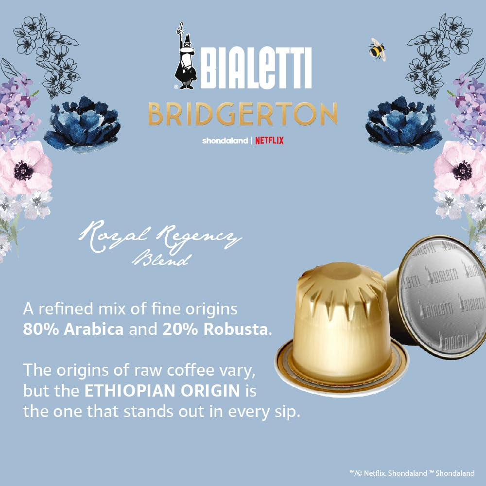 Box 10 Nespresso®-kompatibel Bridgerton-Kapseln, Royal Regency-Geschmack
