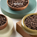 Incapto Ganze Entkofeinierte Kaffeebohnen | Ohne Chemikalien | Mischung aus 100% Arabica-Kaffee aus Brasilien | Ungemahlen Espresso Bohnen | Swiss Water Decaf Coffee, Pack 500g