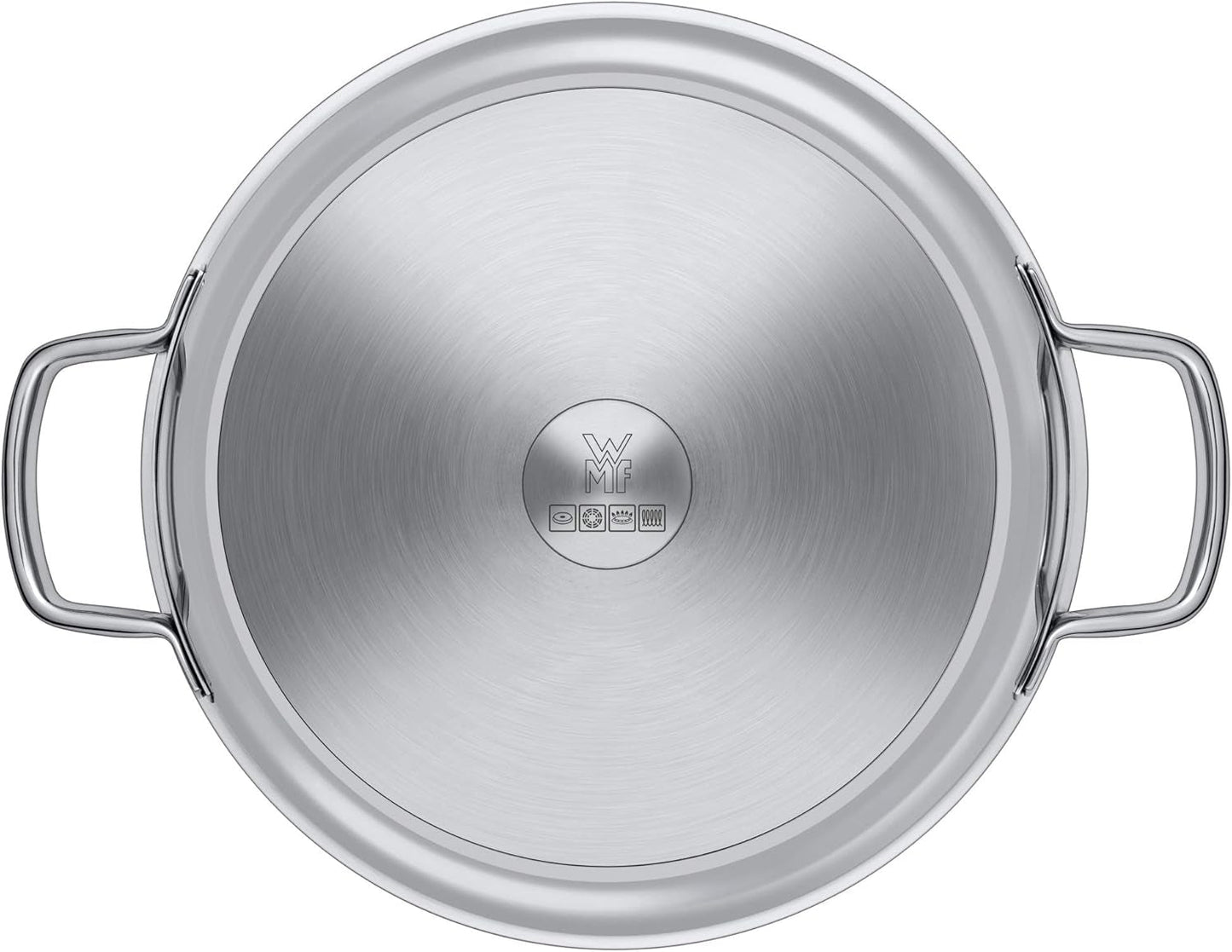 WMF Durado serverings-/stekpanna 28 cm induktion, Cromargan-belagt rostfritt stål, keramisk beläggning, ugnssäker kastruller och stekpannor Naty Shop