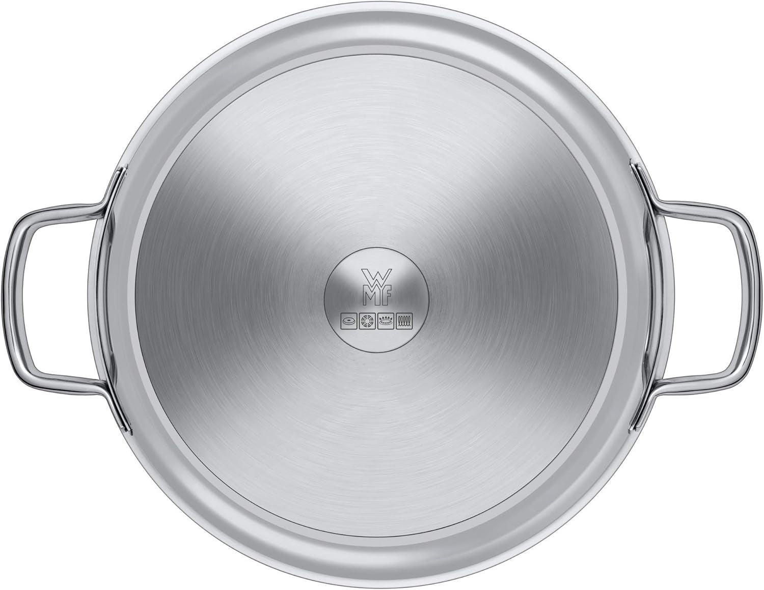 WMF Durado serverings-/stekpanna 28 cm induktion, Cromargan-belagt rostfritt stål, keramisk beläggning, ugnssäker kastruller och stekpannor Naty Shop
