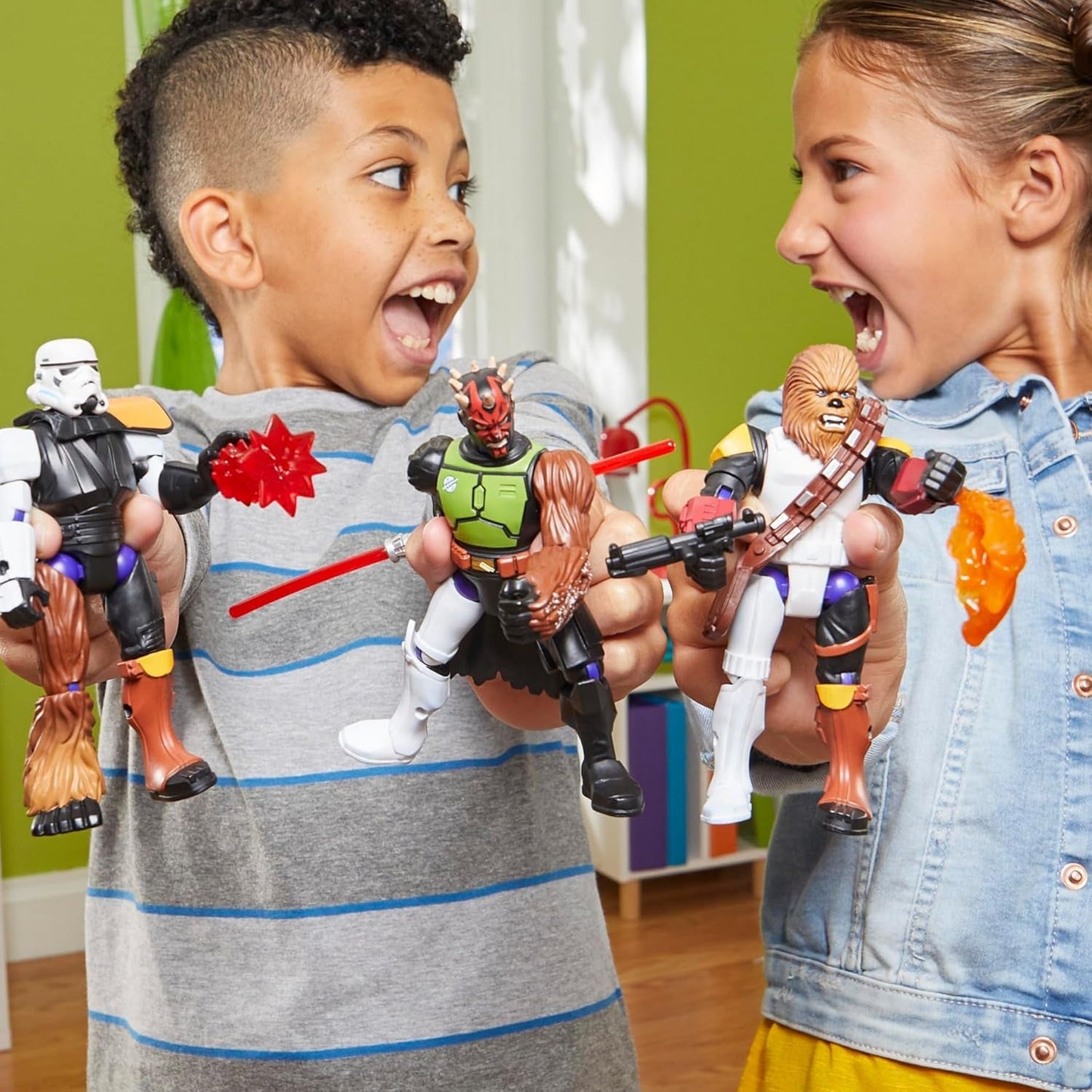 Star Wars Mixmashers Boba Fett Anpassningsbar Mix-and-Match Actionfigur och tillbehör Actionfigurer Naty Shop