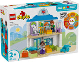 LEGO DUPLO Town Första besöket hos läkaren, Byggleksak, Leksats för att främja finmotorik, Present till småbarn 2 år, Pedagogisk leksak, Rollspel på sjukhus 10449 Byggset Besuche den LEGO-Store