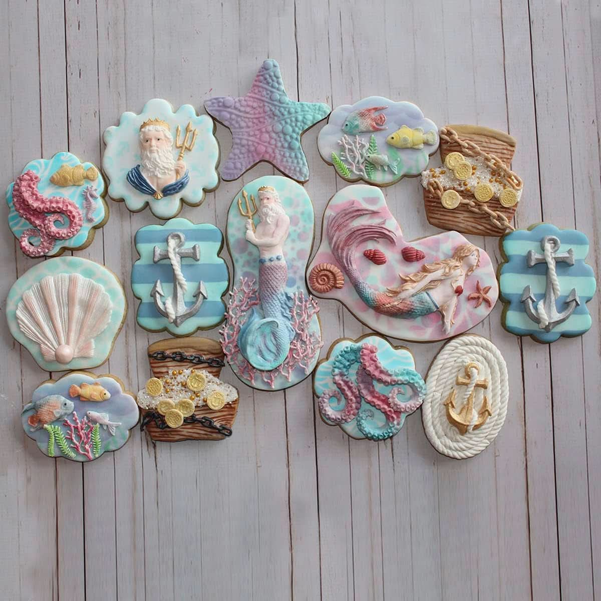 Katy Sue, Marine Decor Silikonform - Naty Shop Kitchen Pilgrimsmussla