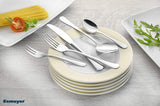 Bestickset Sylvia Tillverkad av rostfritt stål 18/0 Polerad 30 stycken Kitchen Naty Shop
