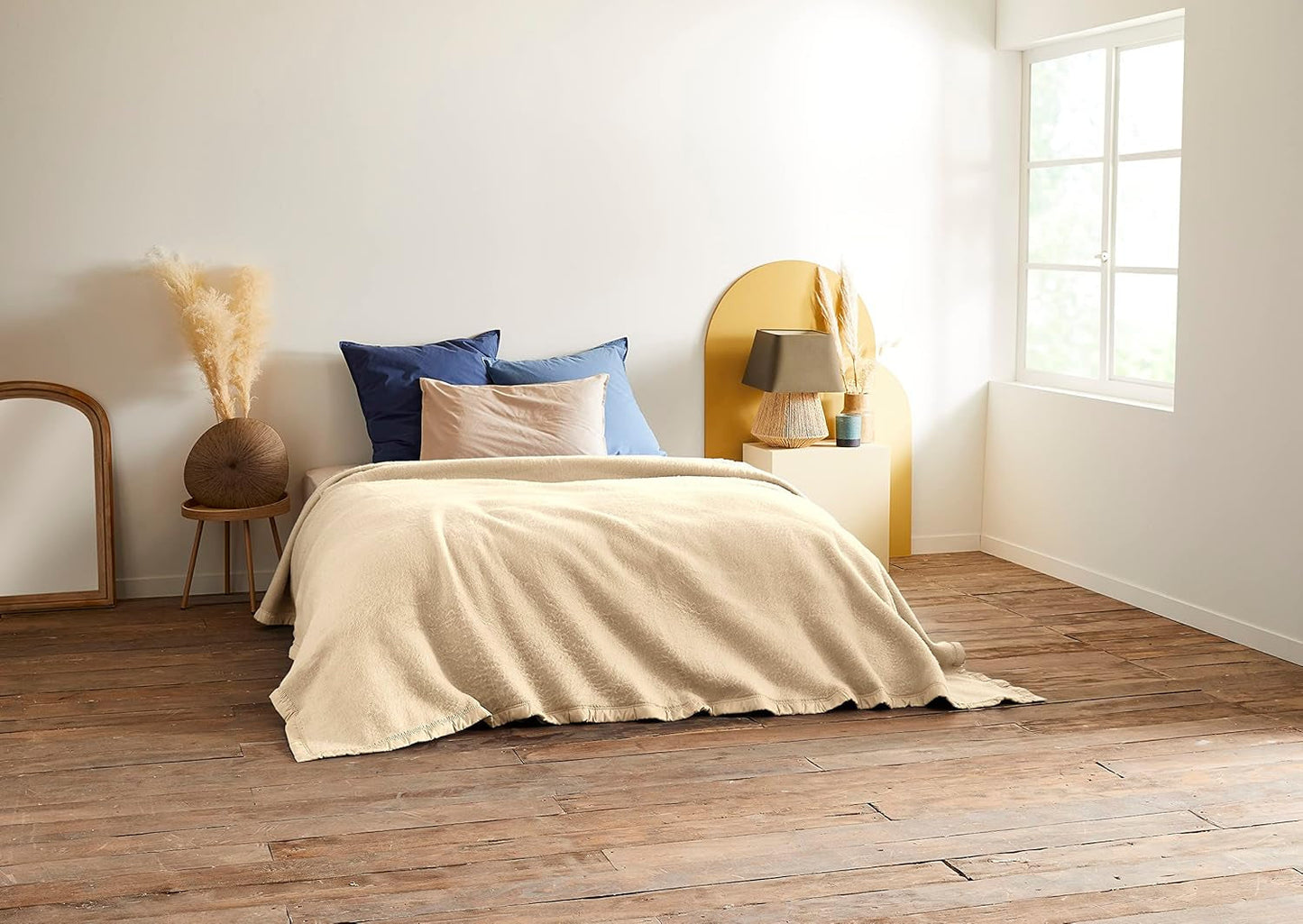Toison D'Or filt, kräm, 220 cm X 240 cm Täcken och täcken Naty Shop Standardtitel