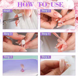 Nail Design Set - Premium träningshand för gelnaglar, nageltillbehör och konstgjorda naglar - mångsidigt DIY Gel Nail Set och Nail Art Accessories