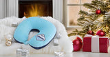 Only4Fan S.R.L. SS Lazio nackkudde, officiell produkt Resekuddar Naty Shop