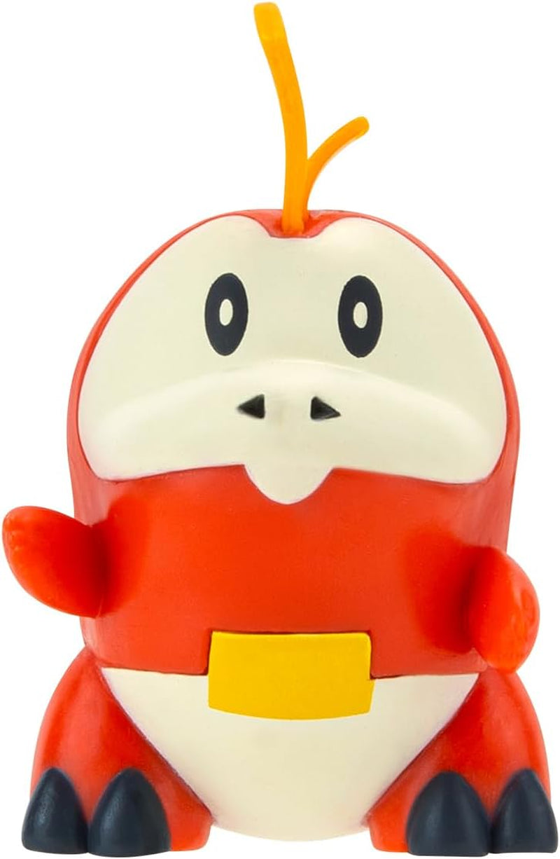 Pokémon PKW3402 - Battle Figure Multipack - 4-pack med Pikachu, Croc, Kwaks, Felori, officiella detaljerade figurer, 5 cm vardera Actionfigurer Naty Shop