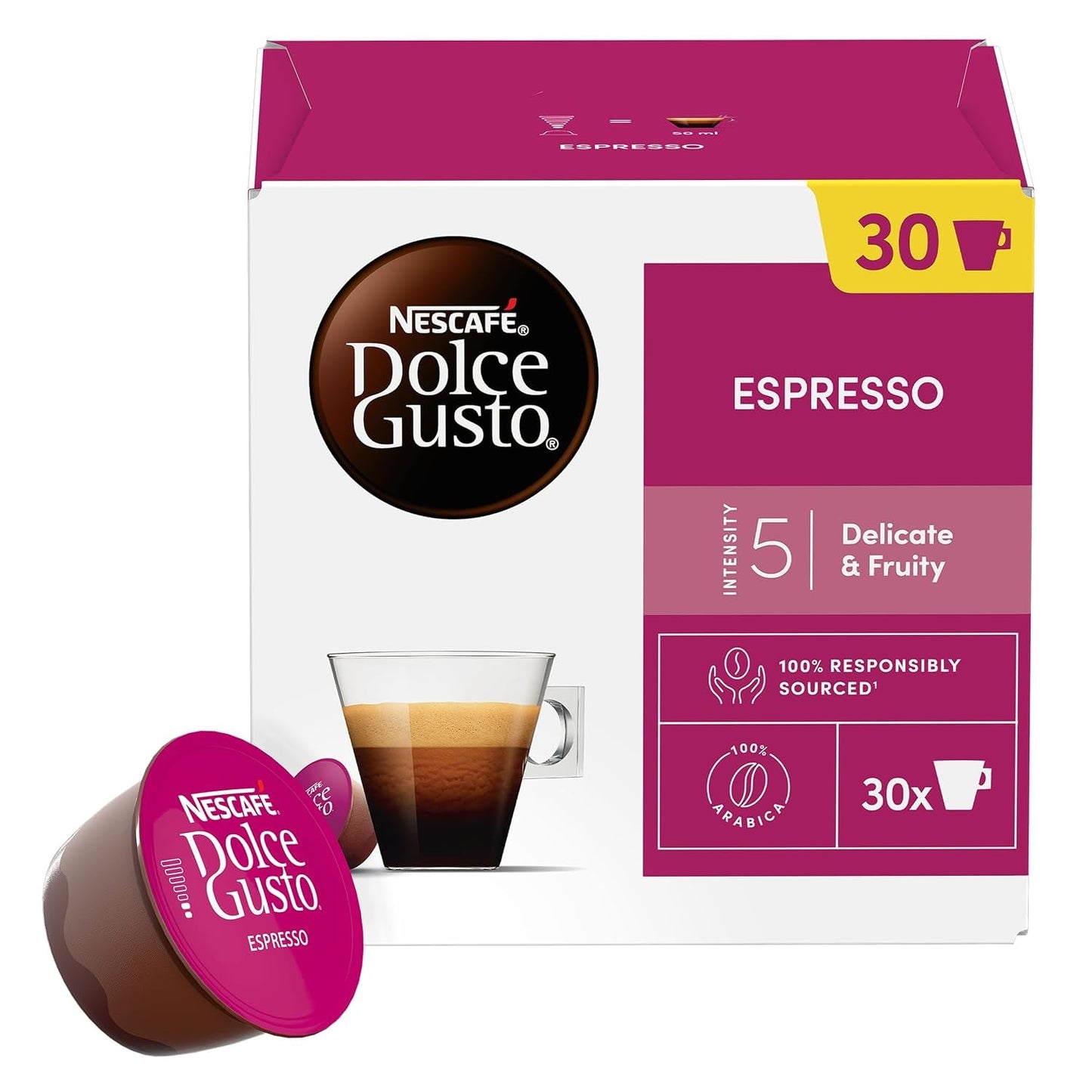 Vifycim Gusto Espresso – Café – 90 kapslar (3 Boîte XL x 30 Stück)