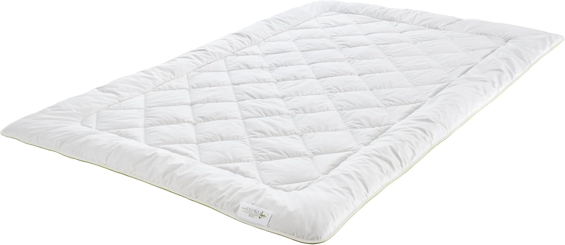 Badenia Trendline Eco Quilt Camel Lättvikt 155 X 220 Cm, vit, Oeko-Tex certifierad, tillverkad i enlighet med den tyska kvalitetsstandarden Täcken och täcken Naty Shop
