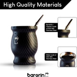 Mate Tea Set - Mate Mugg - Mate and Bombilla Set - Tekoppar - Double Wall Design Mate Mugg - Yerba Mate Mugg Set