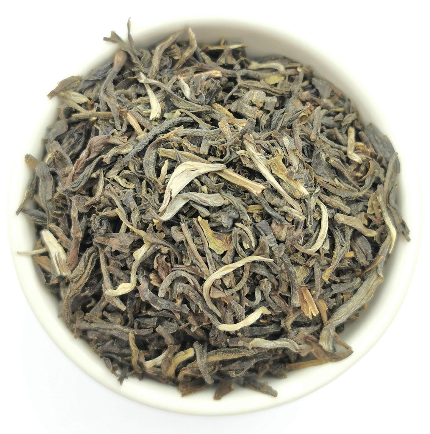 Löst jasminte 100 g, naturligt smaksatt jasminblommagrönt te, jasmingrönt te med en uttalad jasminsmak, Teaclub Green Tea