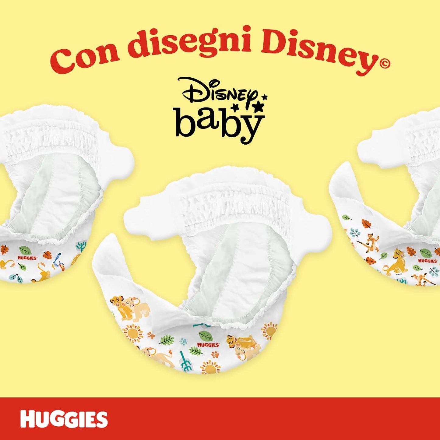 Huggies Unistar blöjor, storlek 4 (7-14 kg), förpackning med 128 blöjor (basic)