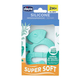 Chicco Soft&Clean tandring ödla, blå, 2M+