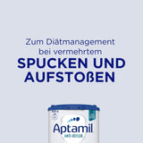 Aptamil Anti-Reflux - Komplett formel från födseln Kosthantering Kräkningar & uppstötningar Babymat Mjölkpulver 1 x 800g
