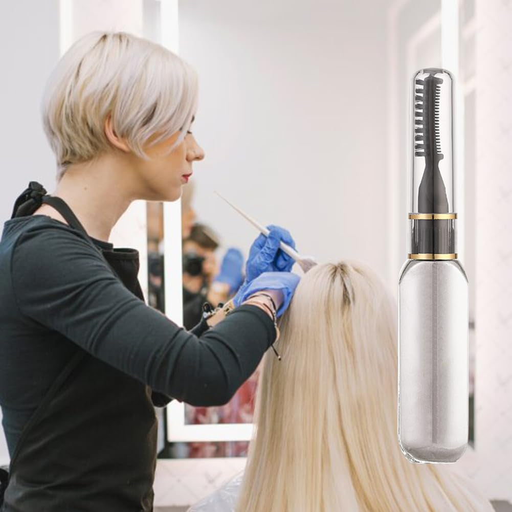 Hårfärgningsstift - Tillfällig hårfärg Krita Giftfri, tvättbar kam för flickor Hårmascara Hårfärgsset Vit Naty Shop Hårfärgning
