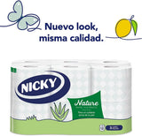 Naturtoalettpapper, 12 rullar, 3 lager