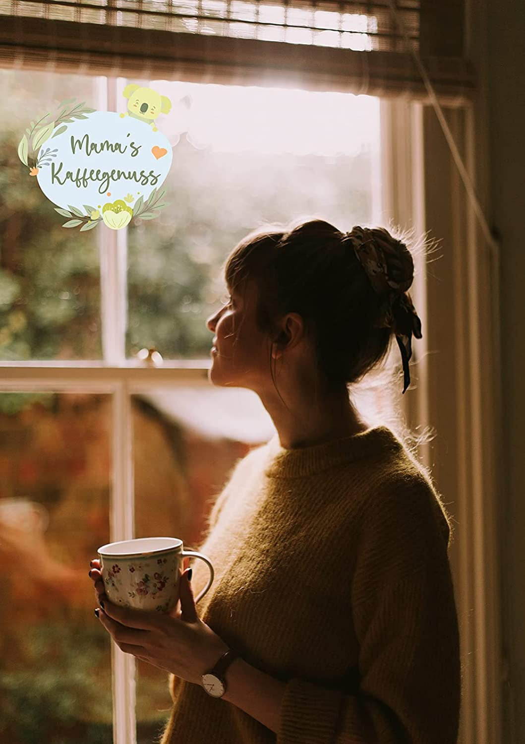 Mama's Coffee Pleasure®binky - Cremoso koffeinfria espressobönor - naturligt CO² koffeinfritt - lätt trumma rostat i Italien - perfekt under och efter graviditeten