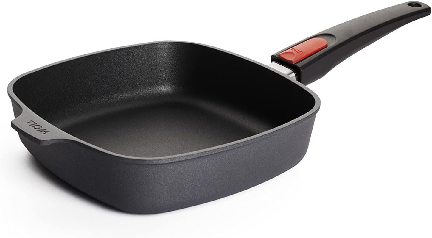 Woll Diamond Lite fyrkantig panna, 6 cm höjd - utan induktion Grytor och stekpannor Naty Shop 22X22 cm
