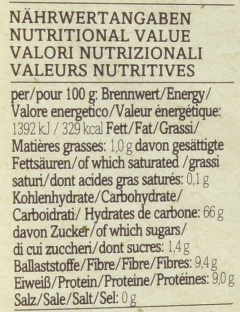Verival Maisgrieß - Bio, 6Er Pack (6 X 500 G påse) - Bio Cereale Naty Shop