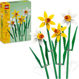 Påskliljor LEGO Botanicals - Påskpresenter för flickor och pojkar - Konstgjorda blommor för barn - Blombukett som dekoration i rummet eller på kontoret - Present för kvinnor - 40747 Byggset Besuche den LEGO-Store Single
