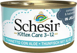 Våtfoder för katter Cat Jelly Kattunge Tonfisk med Aloe Vera, gelé, 24 lådor x 85 g