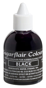 Sugarflair Airbrush Matfärgning Guldguld Ätbar flytande matfärgning Airbrush Färgning Kakor Muffins Glasyr och tårtdekorering - 60ml
