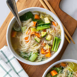 MAMA Clear Glass Instant Noodle Soup - Läcker och snabb mat med orientaliska smaker - Autentisk thailändsk mat - 30 x 40g
