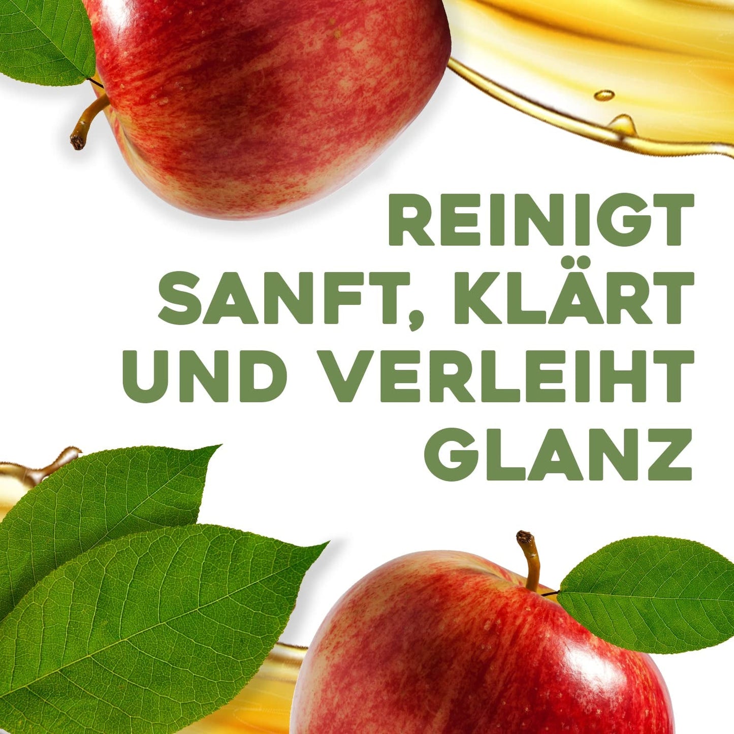 OGX Clarify & Shine Äppelcidervinägerschampo, äppelcidervinäger Hårvård dusch & bad Naty Shop