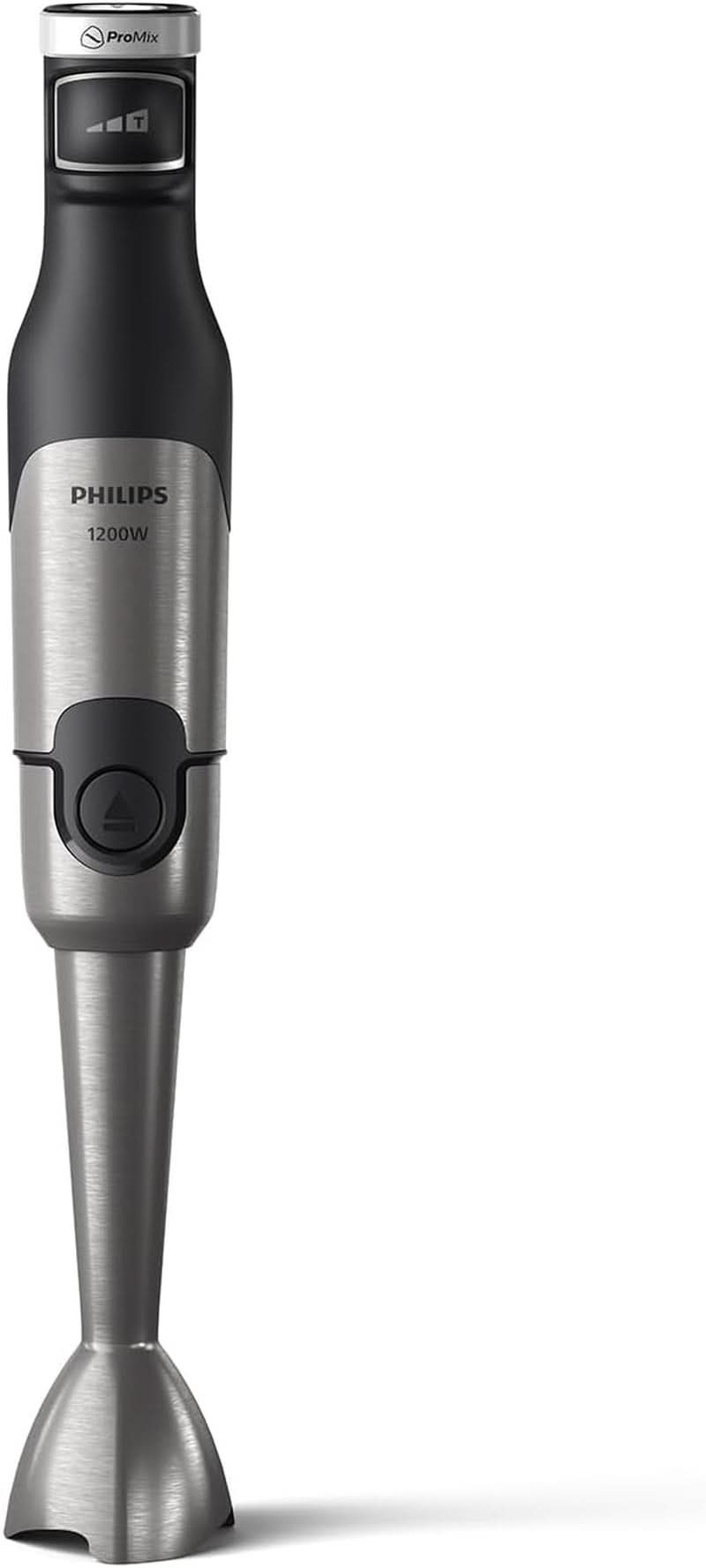 Philips 5000-Serie Stabmixer - 1200W Leistung. Promix-teknik. Led Geschwindigkeitsanzeiger. Stufenlose Geschwindigkeitseinstellung. Kompakt design. Leicht Zu Reinigen. Schwarz (HR2681/00) Kitchen Naty Shop + Zerkleinerer, Kompakthacker, Schneebesen