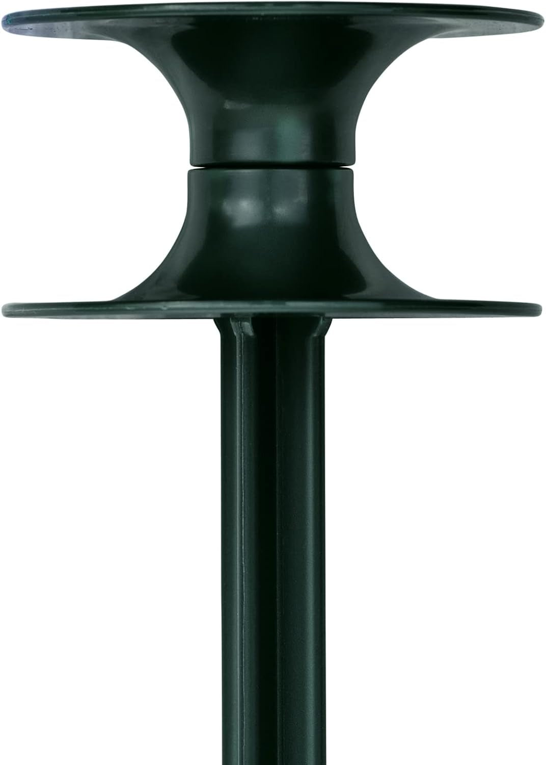 Set med 3 slangledare, grön, 24 x 9 cm | Trädgårdsslang och kabelledare med jordankare | Slangupprullare för att skydda rabatter och husväggar | Rulle för trädgårdsslang och kabel