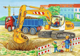 Ravensburger Pussel för barn - 07616 Byggplats och gård - Pussel för barn från 3 år, med 2X12 bitar Puzzle Naty Shop