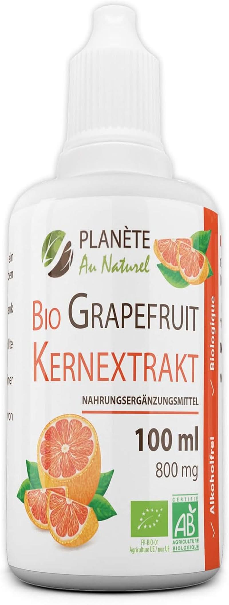 Ekologisk grapefruktfröextrakt 50 ml - alkoholfri Arome Naty Shop 100 ml
