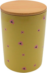 Dekohelden24 Elegant keramisk förvaringslåda/kaffe/färsk mat/kex Hüftgold. Anledningen: lat. Mått: H/Ø 15,6 x 11 cm. Naty Shop matförvaringslådor