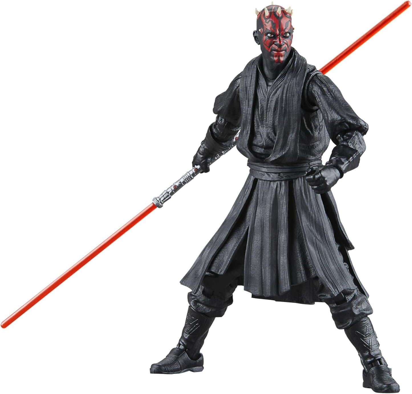 Star Wars Black Series Darth Maul Star Wars: The Phantom Menace Samlarfigur 15 cm Actionfigurer Naty Shop Standardtitel