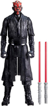 Star Wars Titan Hero Series Darth Maul, statyett, 30 cm Actionfigurer Naty Shop