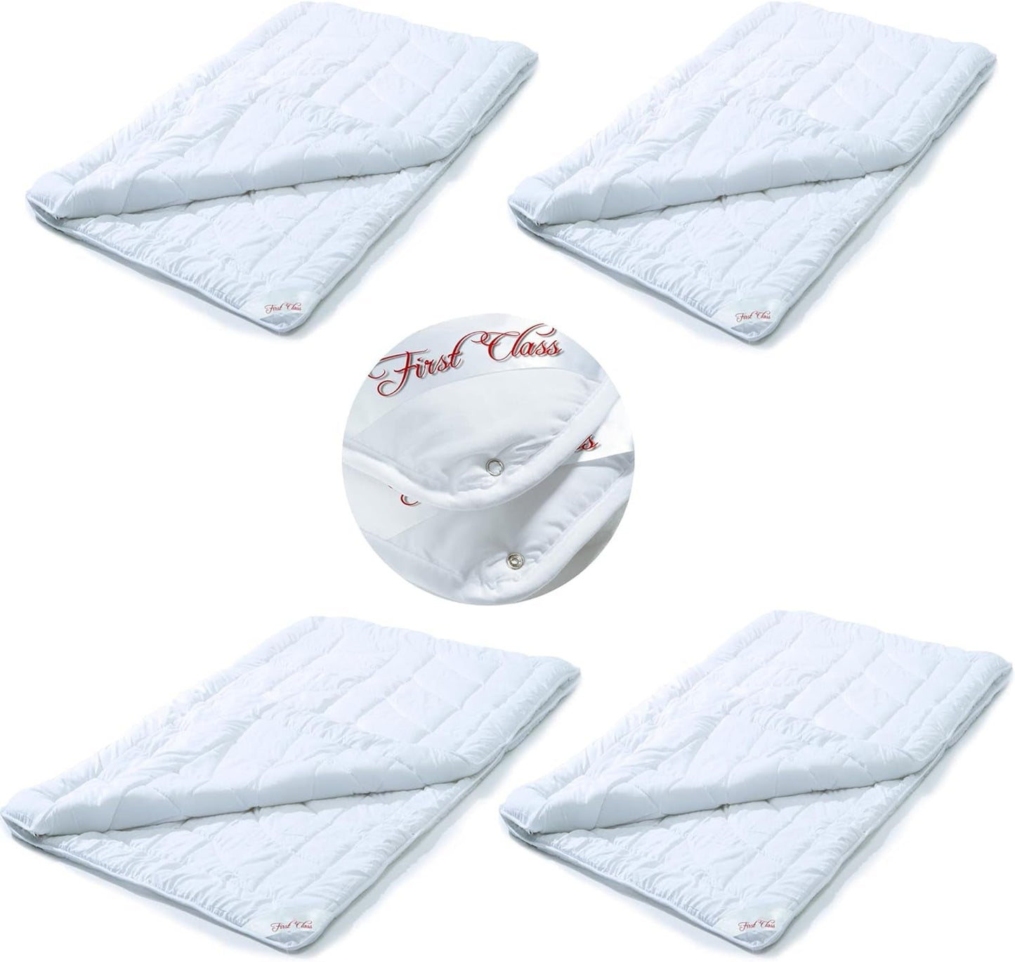 Celinatex First Class 4 seasons täcke 140 X 200 Cm vinter sommar andas täcke Täcken och täcken Naty Shop