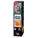 Coffee Fellows Blend Espresso-kapslar, kompatibla med K-fee, EXPRESSI & Tchibo Cafissimo*, schokoladig-fruchtige Aroman, 120 Kaffeekapseln